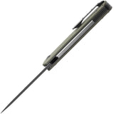 Kansept Knives Foosa Slip Joint Olive T2020T29 by Kansept Knives