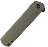 Kansept Knives Foosa Slip Joint Olive T2020T29 by Kansept Knives