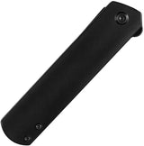Kansept Knives Foosa Slip Joint Bright Yellow Acrylic Handle 3 Inch 154CM Stainless Tanto Blade by Kansept Knives
