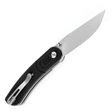 Kansept Knives Reverie Linerlock Folding Knife Black G10 Handle 154CM Clip Point Blade 4 Inch Closed by Kansept Knives