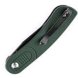 Kansept Knives Reverie Linerlock Green G10 - 3 Inch 154CM TiNi Coated Blade With Pocket Clip by Kansept Knives