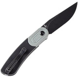 Kansept Knives Reverie Linerlock - 3 Inch 154CM Blade, Black Gray G10 Handle, Pocket Clip by Kansept Knives