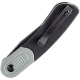 Kansept Knives Reverie Linerlock - 3 Inch 154CM Blade, Black Gray G10 Handle, Pocket Clip by Kansept Knives