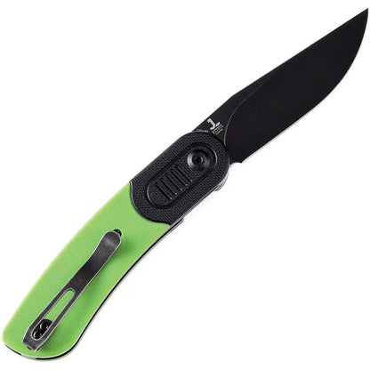 Kansept Knives Reverie Linerlock Green G10 - Balanced 154CM Stainless Blade With Pocket Clip And Nylon Pouch by Kansept Knives