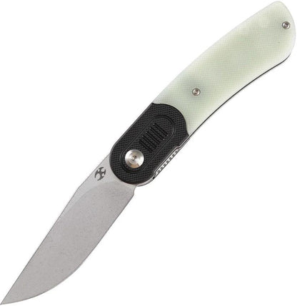 Kansept Knives Reverie Linerlock Blk/Jade T2025B4 by Kansept Knives