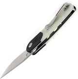 Kansept Knives Reverie Linerlock - 3-Inch 154CM Blade With Black/Jade G10 Handle And Pocket Clip by Kansept Knives