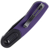 Kansept Knives Reverie Linerlock Purple G10 T2025B5 by Kansept Knives