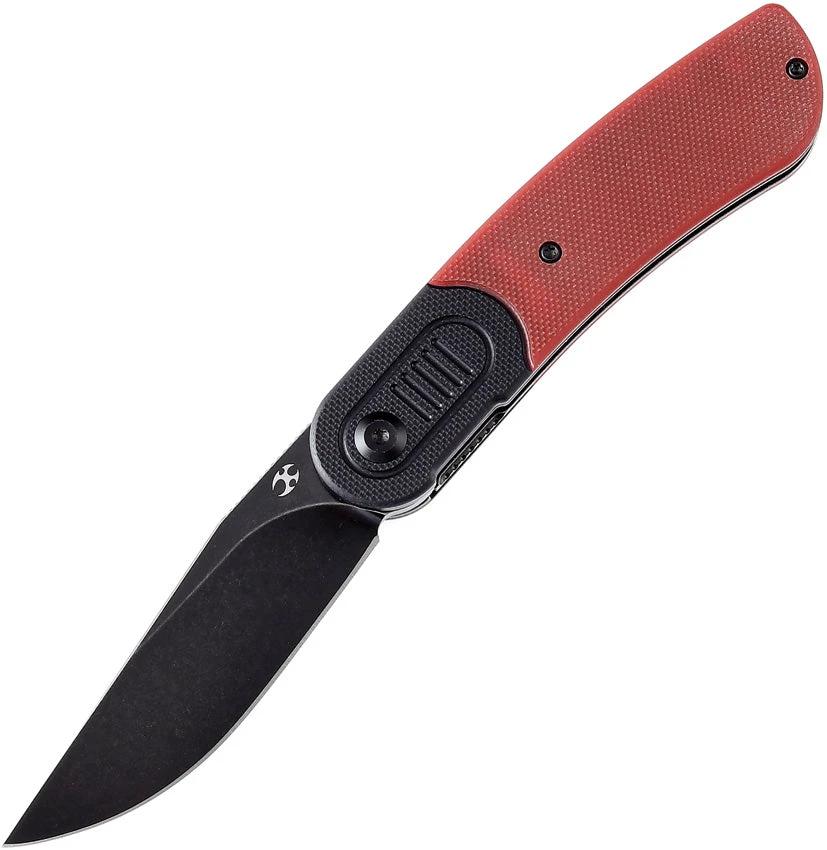 Kansept Knives Reverie Linerlock Blk/Red T2025B6 by Kansept Knives