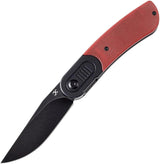 Kansept Knives Reverie Linerlock Blk/Red T2025B6 by Kansept Knives