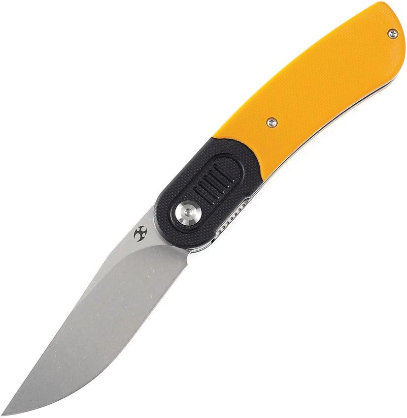 Kansept Knives Reverie Linerlock Yellow G10 T2025B7 by Kansept Knives