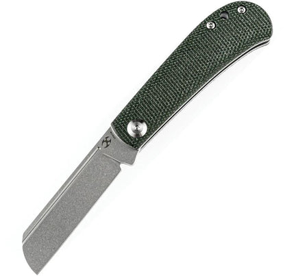 Kansept Knives Bevy Slip Joint Green Micarta T2026F2 by Kansept Knives