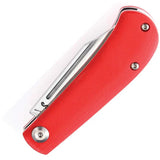 Kansept Knives Bevy Slip Joint Red G10 Compact EDC Knife With 2.25 Inch Clip Point Blade 154CM by Kansept Knives