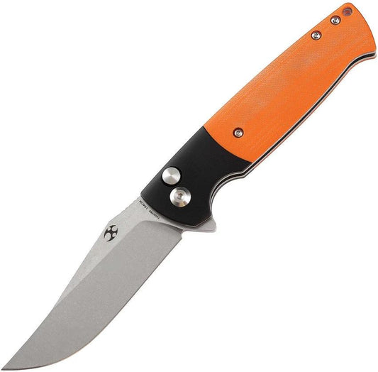 Kansept Knives Shikari SBL Button Lock Org T2027B2 by Kansept Knives