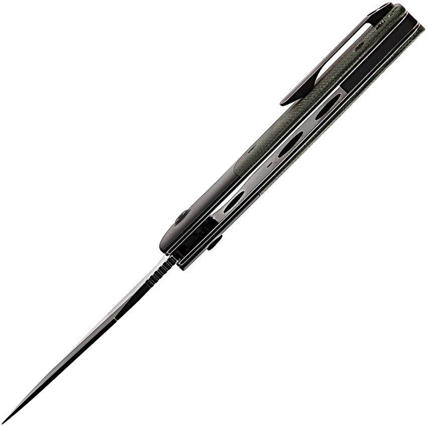 Kansept Knives Shikari SBL Button Lock Grn T2027B3 by Kansept Knives