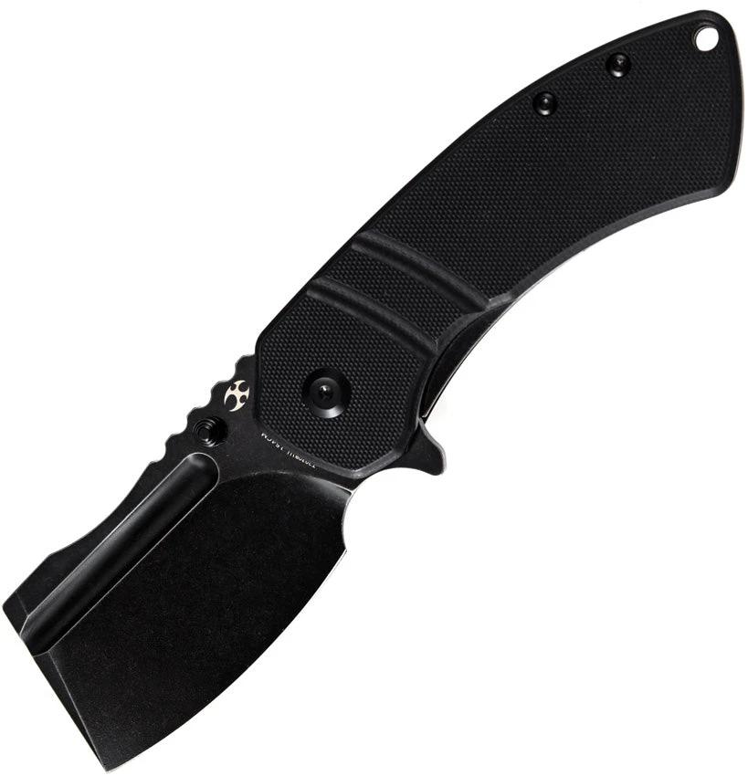 Kansept Knives M+ Korvid Linerlock Black G10 T2030B1U by Kansept Knives
