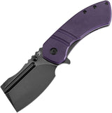 Kansept Knives M+ Korvid Linerlock Purple T2030B5U by Kansept Knives