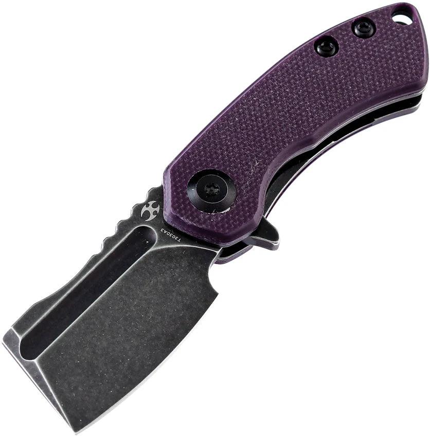 Kansept Knives Mini Korvid Linerlock Purple T3030A3 by Kansept Knives