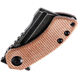 Kansept Knives Mini Korvid Linerlock Micarta T3030A5 by Kansept Knives