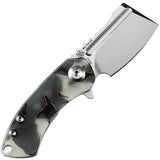 Kansept Knives Mini Korvid Linerlock - Luminous Resin Handle With 154CM Stainless Blade by Kansept Knives