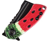 Kansept Knives Mini Korvid Linerlock Melon T3030C1 by Kansept Knives
