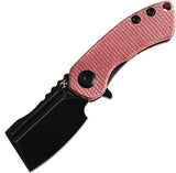 Kansept Knives Mini Korvid Linerlock Red Mic T3030M2 by Kansept Knives
