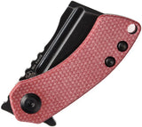 Kansept Knives Mini Korvid Linerlock Red Mic T3030M2 by Kansept Knives