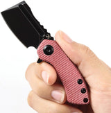 Kansept Knives Mini Korvid Linerlock Red Mic T3030M2 by Kansept Knives