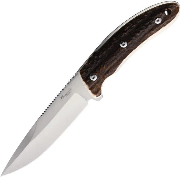 Katz Predator Fixed Blade Stag PDT5ST - 9Cr18MoV Stainless Blade With Full Tang And Stag Handle by Katz