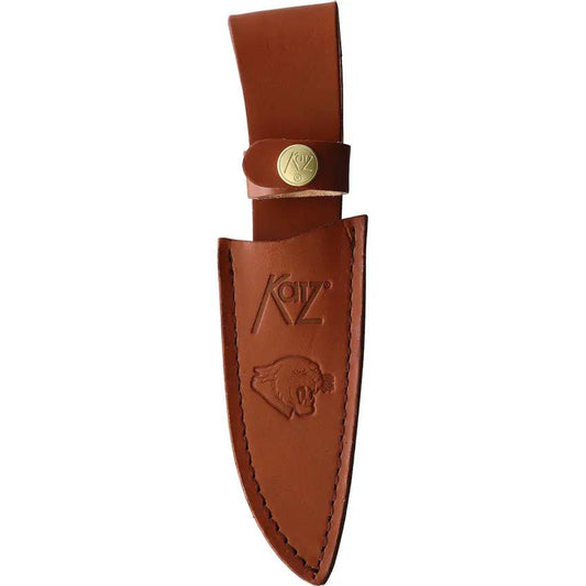 Katz Predator Fixed Blade Stag PDT5ST - 9Cr18MoV Stainless Blade With Full Tang And Stag Handle by Katz