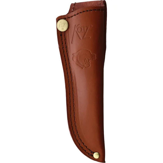 Katz Pro Hunter Fixed Green PRO-45/G10-GN - 9Cr18MoV Blade Full Tang G10 Handle Leather Sheath by Katz
