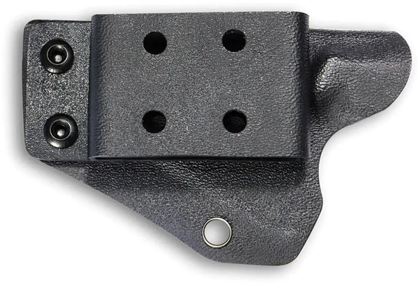 Kubey Hippocam EDC Fixed Blade KU166A - 6.13in Overall, D2 Tool Steel Blade With Stonewash Satin Finish, Full Tang by Kubey