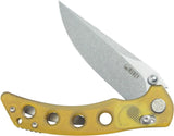 Kubey Hound Crossbar Lock Ultem KU172F - Ultem Handle 14C28N Sandvik Stainless Blade Pocket Clip by Kubey
