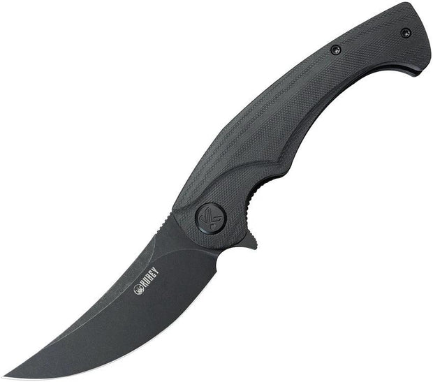 Kubey Scimitar Linerlock Black KU173L by Kubey
