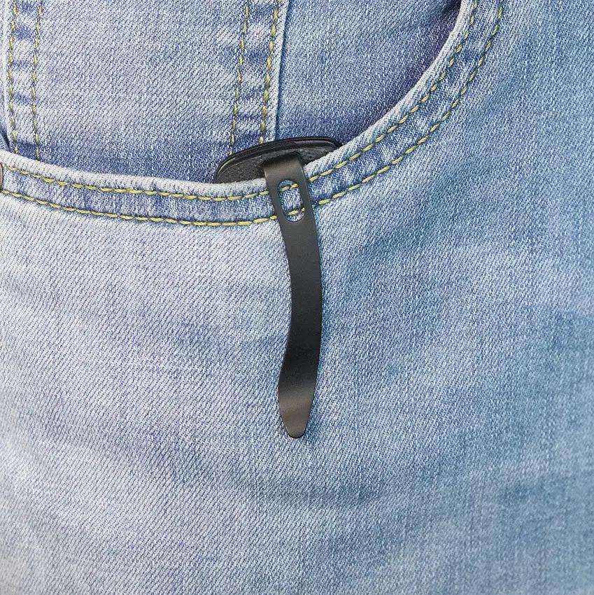 Kubey Scimitar Linerlock KU173L - Black Stonewashed AUS-10A Blade With G10 Handle And Extended Tang by Kubey