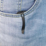 Kubey Scimitar Linerlock KU173L - Black Stonewashed AUS-10A Blade With G10 Handle And Extended Tang by Kubey