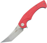 Kubey Scimitar Linerlock Tanto Red KU175E by Kubey