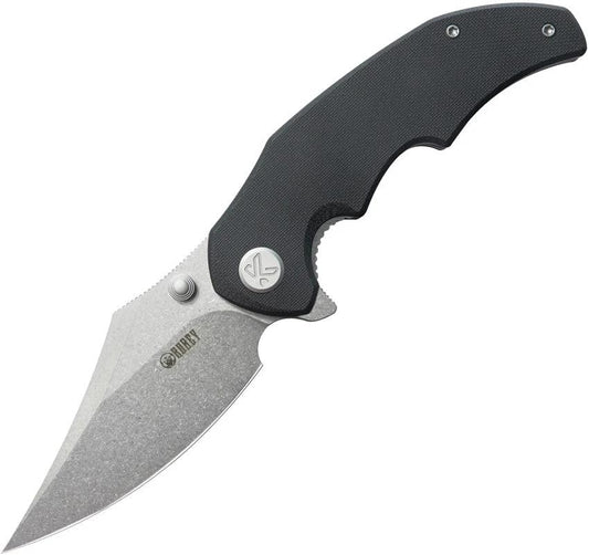 Kubey Ceto Camp Linerlock Black KU181A by Kubey