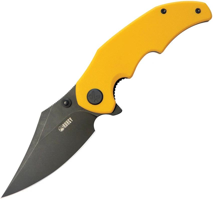 Kubey Ceto Camp Linerlock Yellow KU181G by Kubey