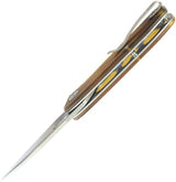Kubey Hyde Linerlock Ultem KU2104I - 14C28N Sandvik Stainless Blade With Ultem Handle Thumb Pull And Pocket Clip by Kubey