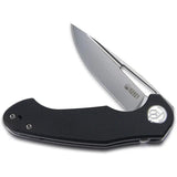 Kubey Dugu Linerlock Knife - Black G10 Handle With 3-Inch 14C28N Stainless Blade by Kubey