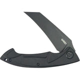 Kubey Anteater Linerlock Knife - Blackwash 14C28N Blade With Black G10 Handle Everyday Carry by Kubey