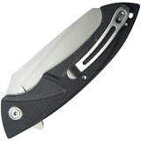 Kubey Anteater Nest Linerlock Black KU212I - Bead Blast Finish 3.5 Inch 14C28N Sandvik Stainless Blade With G10 Handle by Kubey