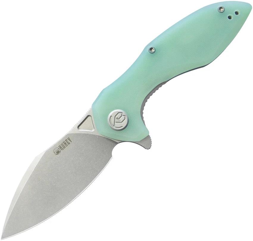 Kubey Noble Linerlock Jade SW KU236M by Kubey
