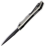 Kubey Raven Linerlock Ivory KB245F - Durable AUS-10A Blade With Ivory G10 Handle by Kubey