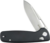 Kubey Bluff Axis Lock Ultem KU248E - 14C28N Sandvik Stainless Blade, Ultem Handle, Pocket Clip by Kubey