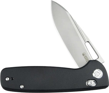Kubey Bluff Axis Lock Ultem KU248E - 14C28N Sandvik Stainless Blade, Ultem Handle, Pocket Clip by Kubey