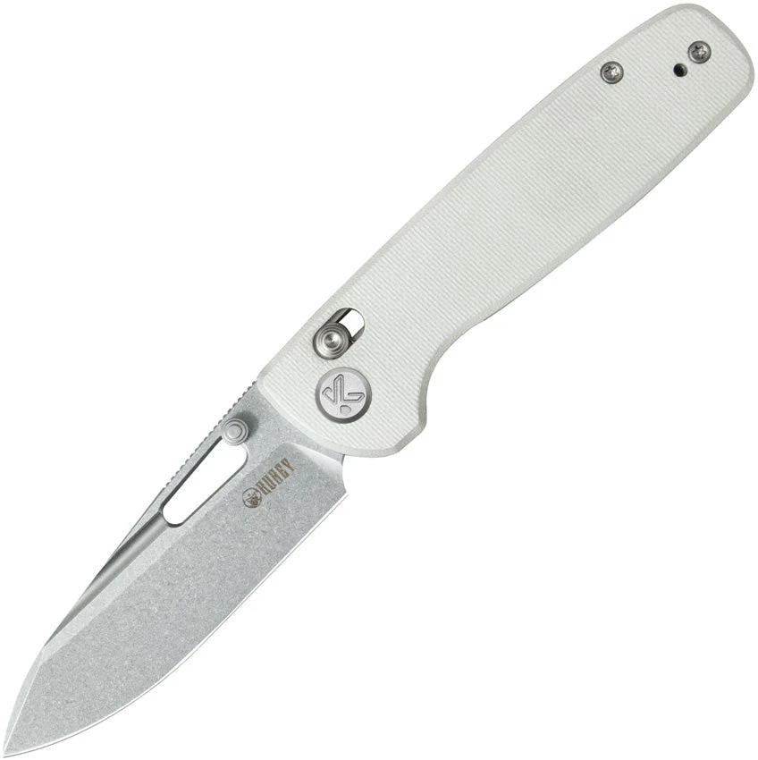 Kubey Bluff Axis Lock White G10 KU248G by Kubey