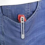 Kubey Pylades Linerlock Red KU253F - AUS 10A Stainless Blade With Red G10 Handle And Pocket Clip by Kubey