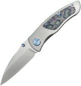 Kubey Vertigo Framelock CamoCarbon KB258C - S35VN Wharncliffe Blade For Everyday Carry by Kubey