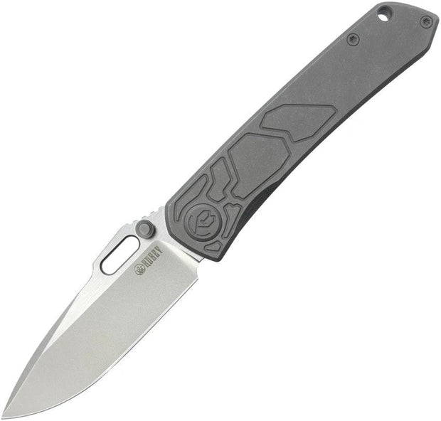 Kubey Blackout Framelock Ti Gray KB259B by Kubey